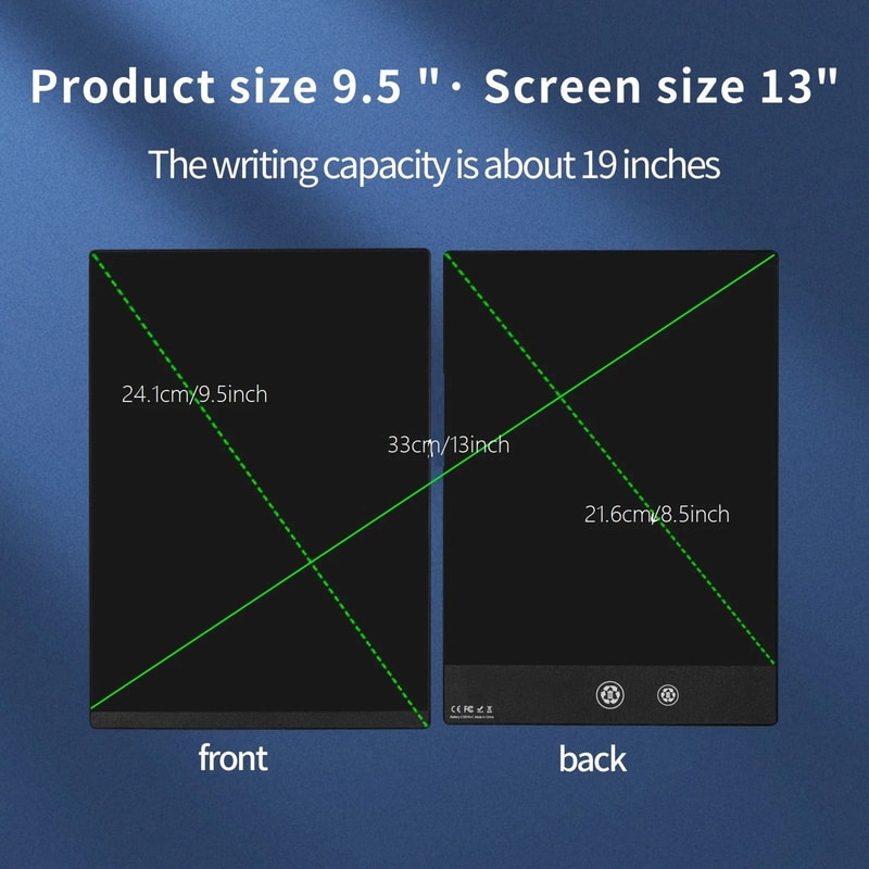 Elite 95Inch Superfine LCD Writing Tablet Precision FullScreen Drawing Board Educational Notepad 2