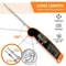 Instant Read Meat Thermometer 2Second Accuracy Waterproof Precision Tool For BBQ Kitchen 6