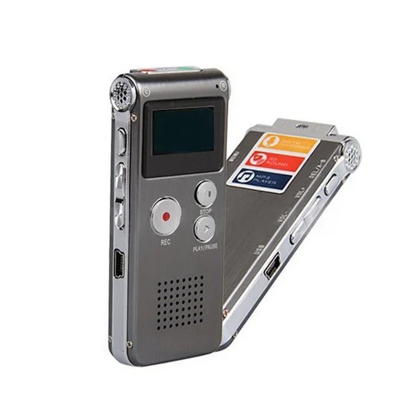 Professional Digital Voice Recorder 650Hr HighCapacity Dictaphone MP3 Player USB Flash Drive Dis