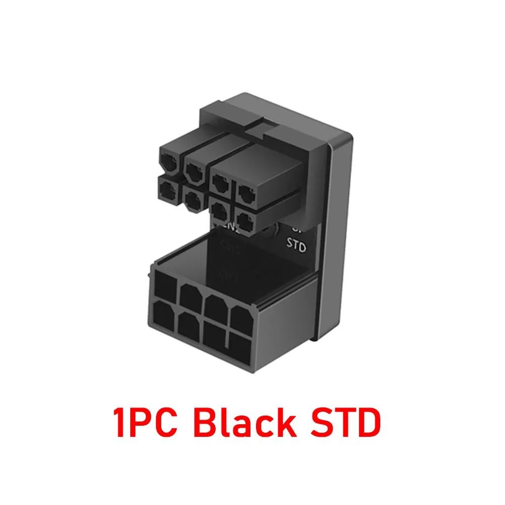 ATX GPU 180Degree Power Adapter Angled Steering Connector For Desktop Video Cards Cable Managemen 9