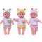 Reborn Girl Baby Doll 3D Simulation PVC Companion Movable Educational Toy For Early Childhood 0
