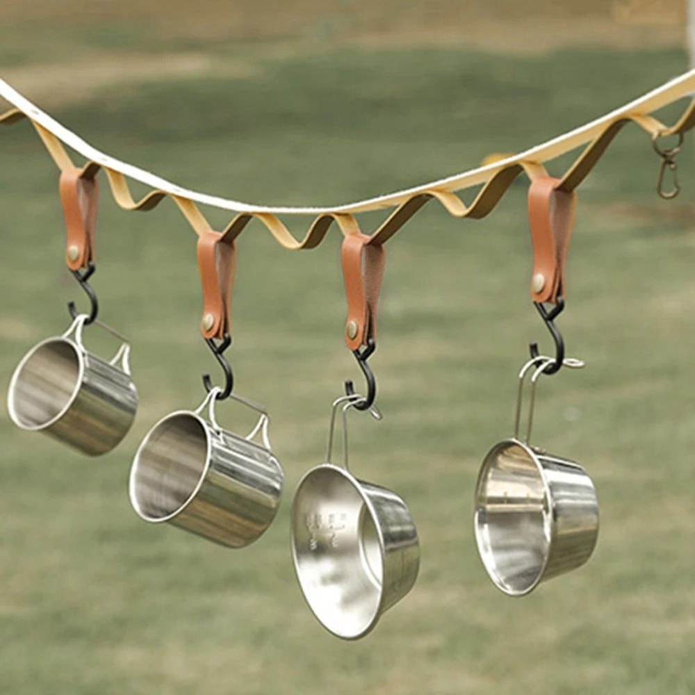 ZShaped Triangle Camping Hooks 10Piece MultiPurpose Gear Hangers Portable Outdoor Utility Organiz 2