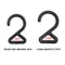 ZShaped Triangle Camping Hooks 10Piece MultiPurpose Gear Hangers Portable Outdoor Utility Organiz 4