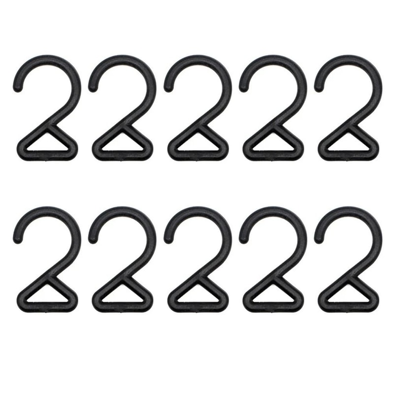 ZShaped Triangle Camping Hooks 10Piece MultiPurpose Gear Hangers Portable Outdoor Utility Organiz 6