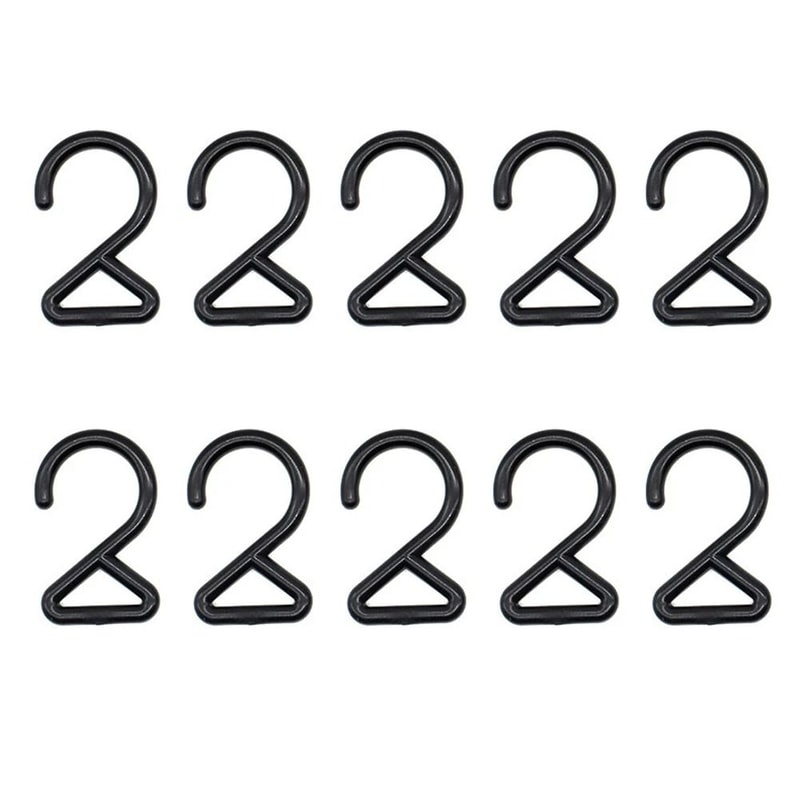 ZShaped Triangle Camping Hooks 10Piece MultiPurpose Gear Hangers Portable Outdoor Utility Organiz 7