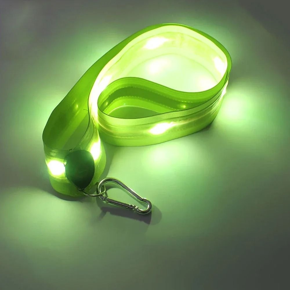 LED Reflective Safety Shoulder Straps Rechargeable Night Visibility Gear Adjustable HighGlow Stra 1