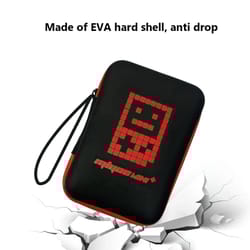 retro handheld console travel case – high-performance eva storage bag – professional waterproof protector for compact ga