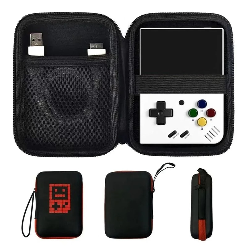 Retro Handheld Console Travel Case HighPerformance EVA Storage Bag Professional Waterproof Protec 1