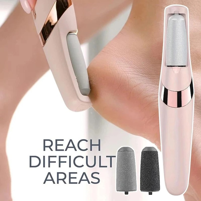 Electric Foot Callus Remover Rechargeable Pedicure Scrubber Professional Exfoliator For Smooth H 1