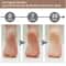 Electric Foot Callus Remover Rechargeable Pedicure Scrubber Professional Exfoliator For Smooth H 2