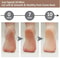 Electric Foot Callus Remover Rechargeable Pedicure Scrubber Professional Exfoliator For Smooth H 2