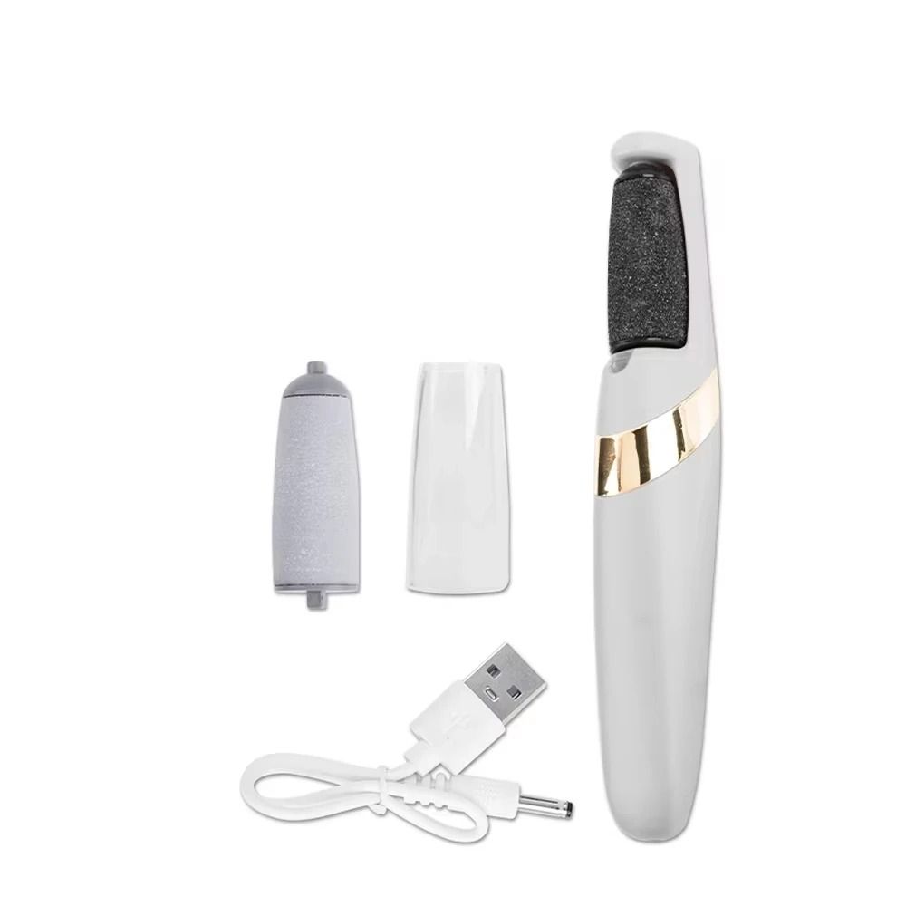 Electric Foot Callus Remover Rechargeable Pedicure Scrubber Professional Exfoliator For Smooth H 7