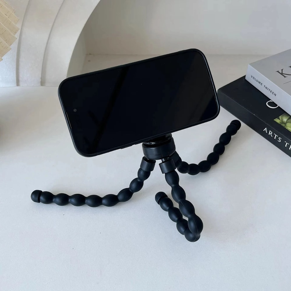 Magnetic Octopus Tripod Universal MagSafe Compatible Smartphone Stand Flexible HighGrip Monopod 4