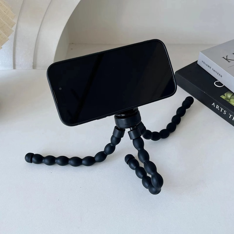 Magnetic Octopus Tripod Universal MagSafe Compatible Smartphone Stand Flexible HighGrip Monopod 4