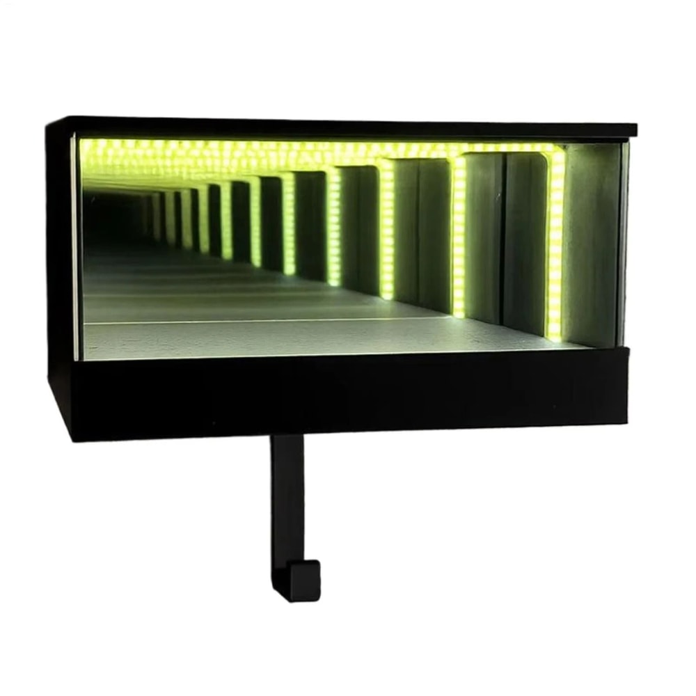 Car Garage Key Organizer WallMounted Entryway Key Hanger With LED Light Modern Home Office Decor 4