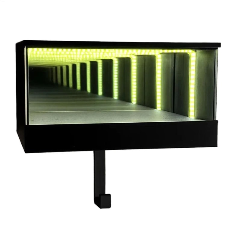 Car Garage Key Organizer WallMounted Entryway Key Hanger With LED Light Modern Home Office Decor 4