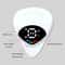 2in1 Guitar Pick Tuner Integrated Digital Precision Tuner Performance Pick Professional String A 3