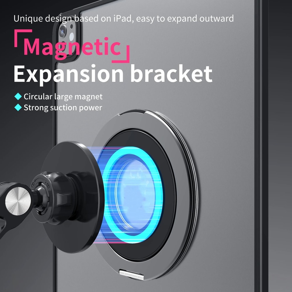 360 Rotating Magnetic Tablet Mount Universal Metal Bracket Stand IndustrialGrade Magnetic Display 5