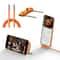 2in1 Foldable Bracket Fast Charging Cable 240W Dual TypeC Power Delivery Hub 60 In Data Sync Wire 2