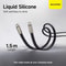 2in1 Foldable Bracket Fast Charging Cable 240W Dual TypeC Power Delivery Hub 60 In Data Sync Wire 6