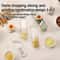 3in1 Multifunctional Garlic Grinder Home Kitchen Slicer Professional Ginger Grater AllinOne Prep 5