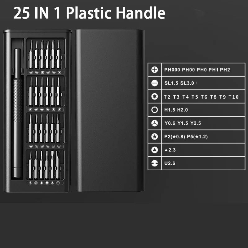 25in1 Precision Screwdriver Set Magnetic Professional Repair Tool Kit Universal MultiFunctional M 7