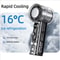Semiconductor IceCooling Handheld Fan 3000mAh Portable HighSpeed Electric Fan USB Rechargeable Ou 1