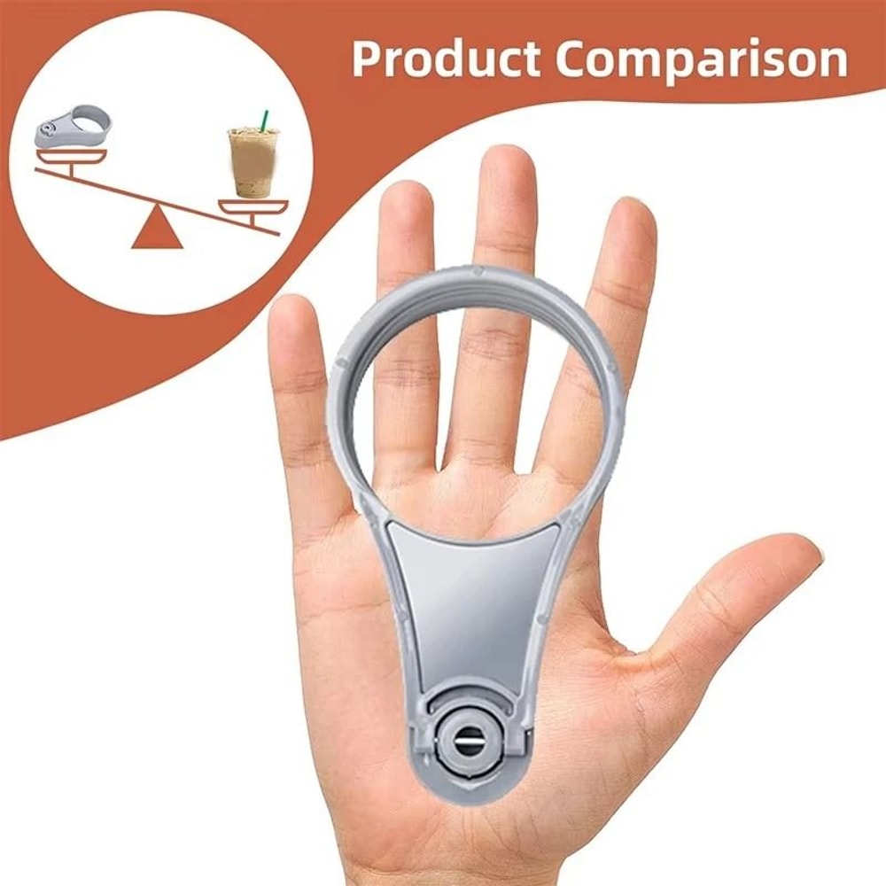 Foldable 6Pack Drink Carrier Portable Reusable Coffee Cup Holder With Handle HighYield Bar Party 2