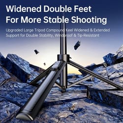 magnetic phone tripod & selfie stick – wireless phone grip desktop stand – magsafe compatible stabilizer