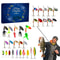 24Day Fishing Advent Calendar Christmas Surprise Countdown Set Professional Fishing Gear Mystery 1