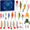 24Day Fishing Advent Calendar Christmas Surprise Countdown Set Professional Fishing Gear Mystery 3
