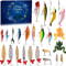24Day Fishing Advent Calendar Christmas Surprise Countdown Set Professional Fishing Gear Mystery 3