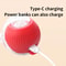 Smart Interactive Cat Ball Electric Rolling Silicone Toy With Long Tail Teaser USB Rechargeable P 3