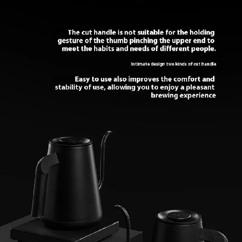 30 Oz Temperature Control Kettle HighPrecision Gooseneck PourOver Pot Competition Grade Brewer 4