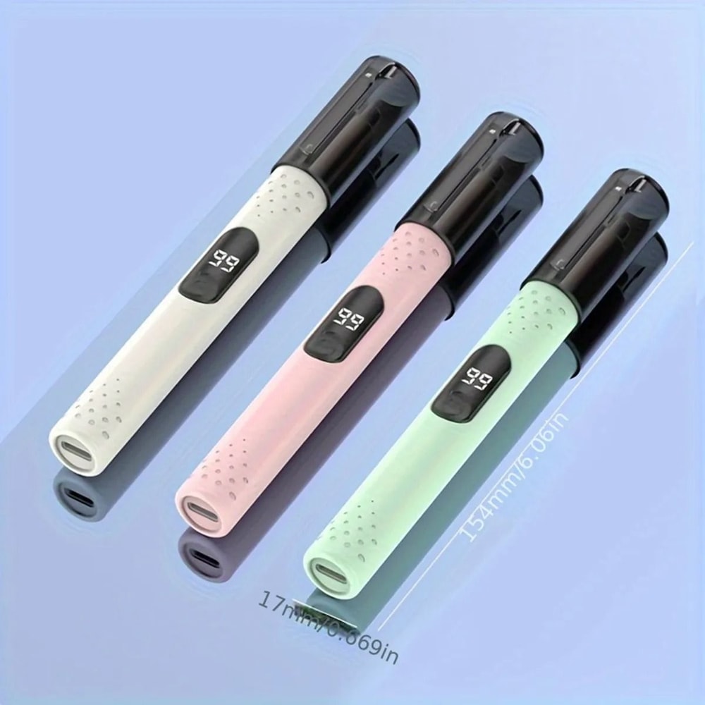 Mini Electric Nose Ear Hair Trimmer Portable Rechargeable Grooming Clipper HighPrecision Safe Sh 3