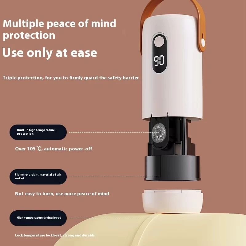 Foldable Electric Portable Clothes Dryer Compact RapidDry Hub HighYield Solution For Apartments 5