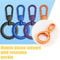 Metal Phone Lanyard Gasket Patch Rotatable Steel Clip Card Tab HighYield Mobile Accessory Interac 0