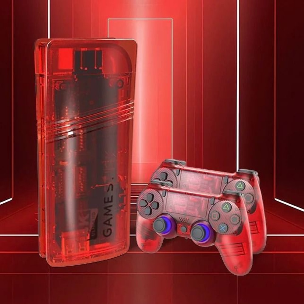 4K GS5 TV Video Game Stick 64G Builtin 30000 Games Wireless Retro Handheld Console Gamepad Hub 7