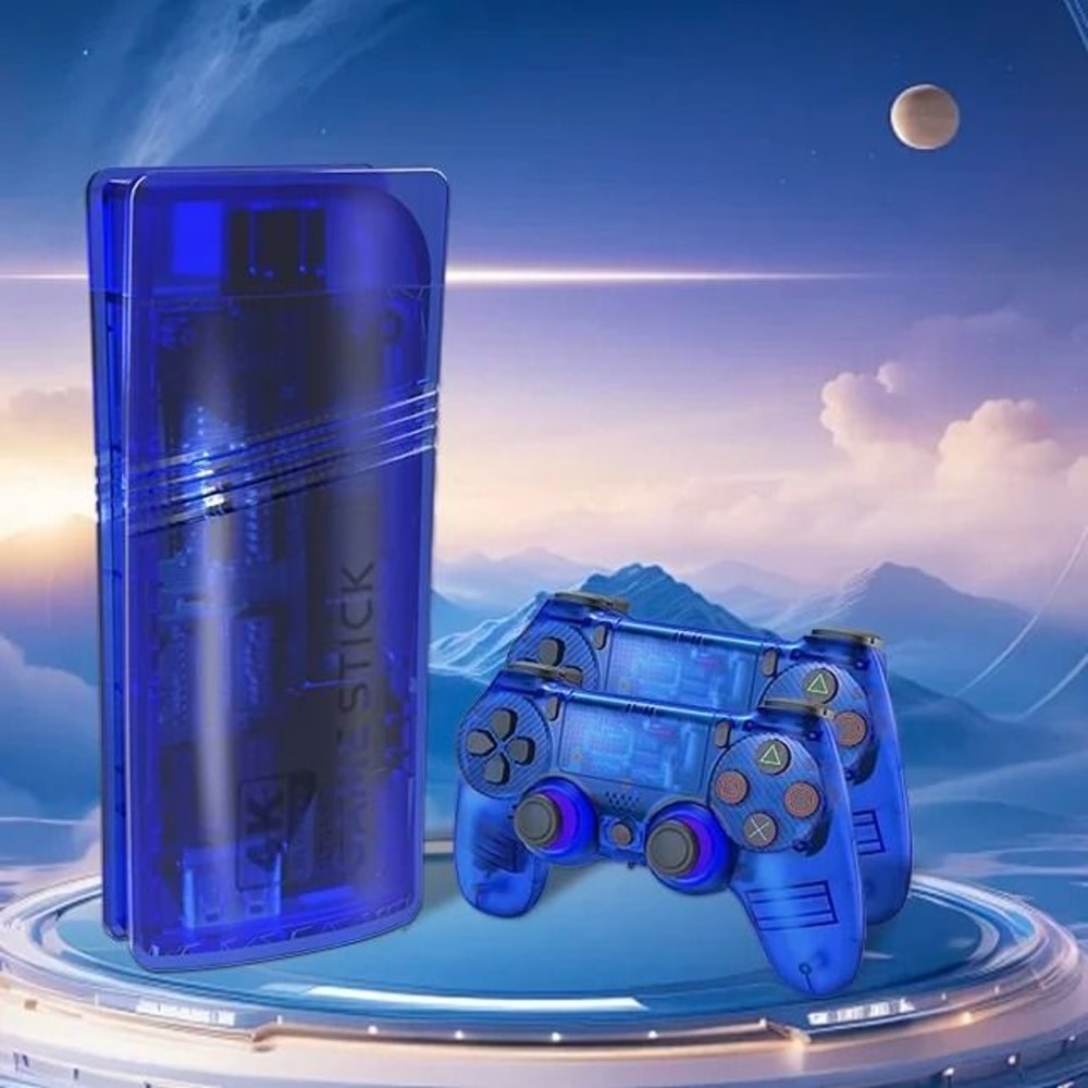 4K GS5 TV Video Game Stick 64G Builtin 30000 Games Wireless Retro Handheld Console Gamepad Hub 8