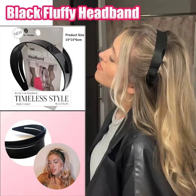Bumpit Up Fluffy Hair Headband Invisible Volume Enhancing Clip HighYield Ladys Hair Styling Inter 0