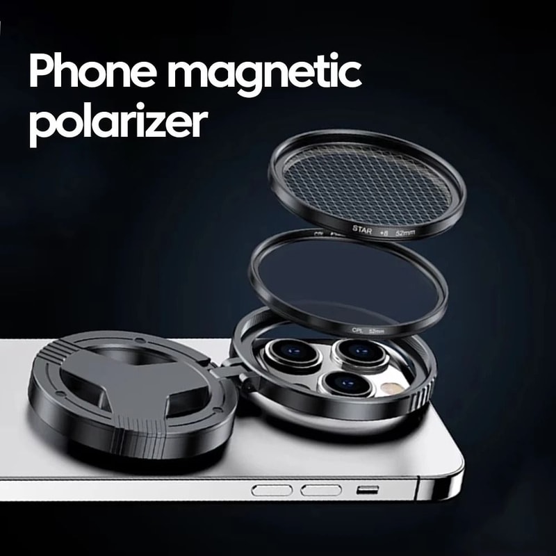Universal 52mm Magnetic CPL Filter Professional Circular Polarizer For Smartphone Photography Hig 1