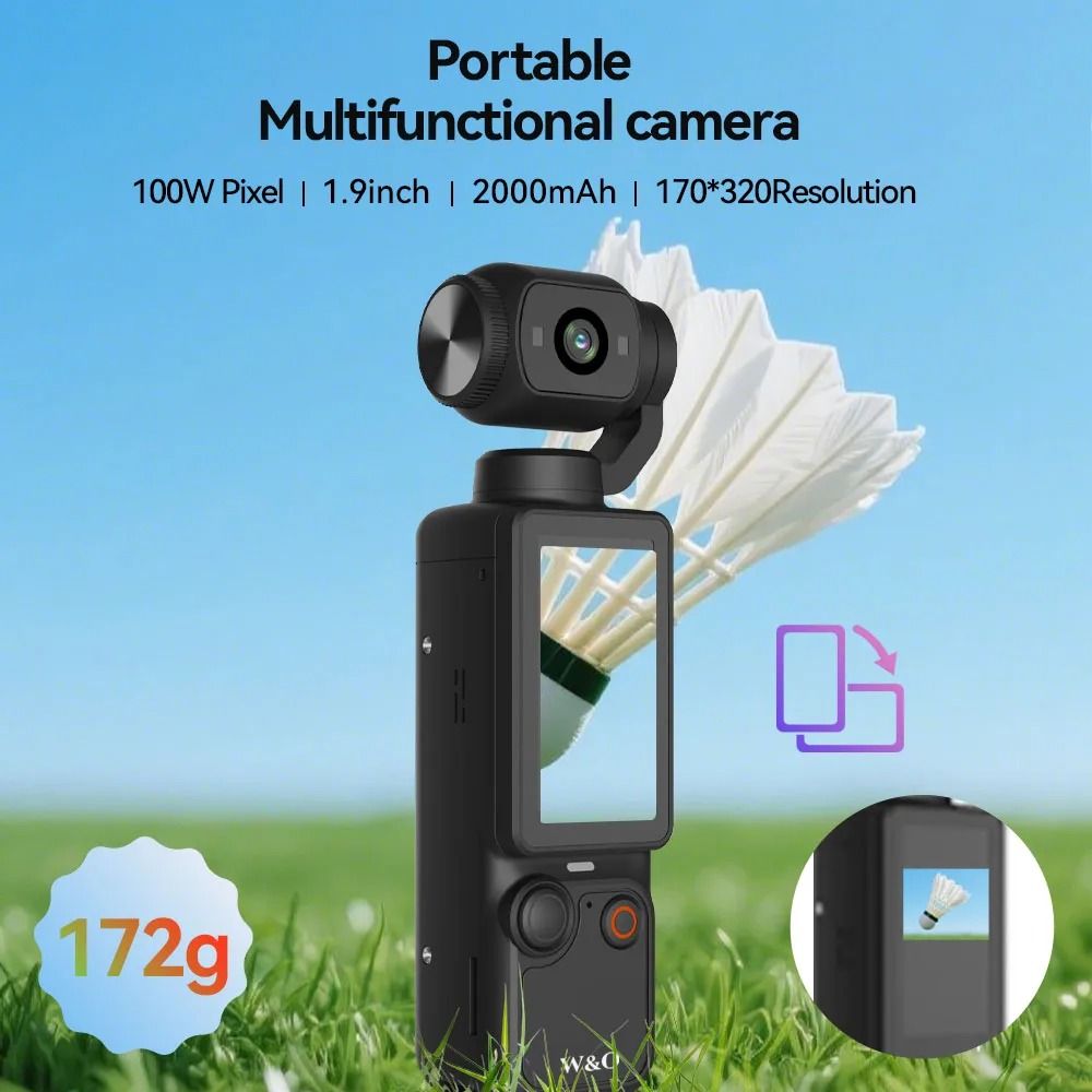 1080P WiFi Wearable Sports Camera Bicycle Motorcycle Driver Recorder HighYield Vlogging Hub With 1