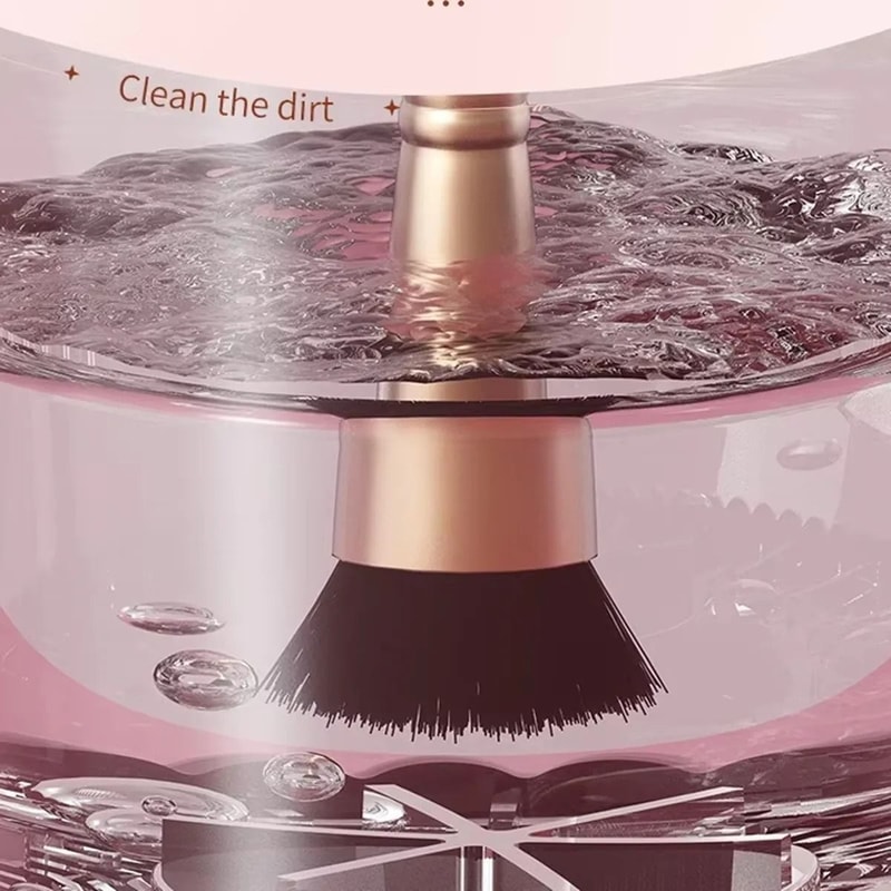 3in1 Electric Makeup Brush Cleaner USB Rotary Washing Machine Dryer HighYield Beauty Tool Intera 3