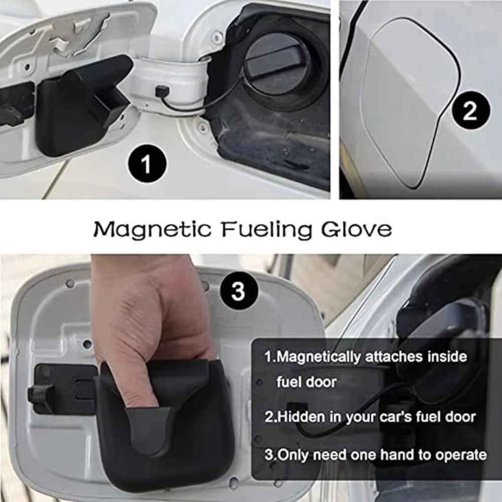 Car Refueling Protective Glove Universal Soft Silicone Shield HighYield Automotive Refueling Inte 5