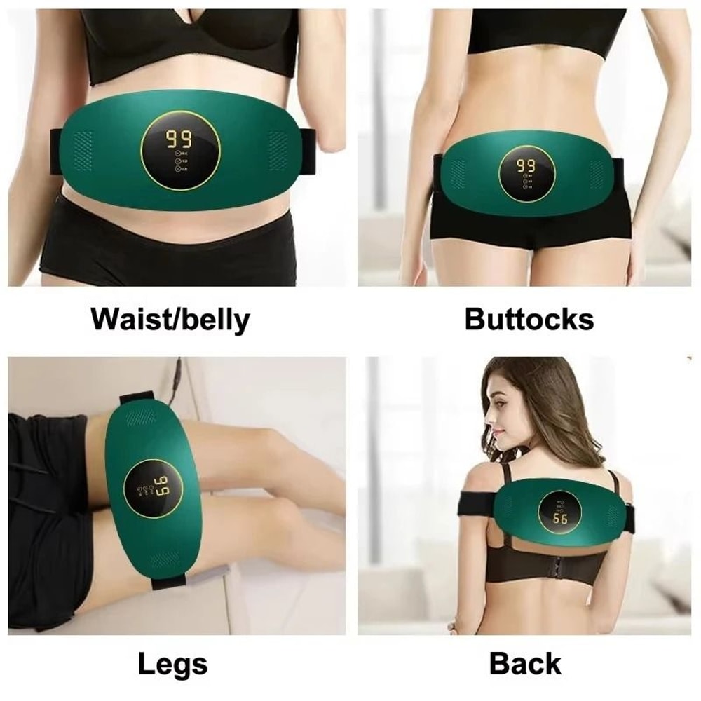 Rechargeable EMS Slimming Belt Vibration Fat Burner Body Shaper HighYield Metabolic Digestive S 2