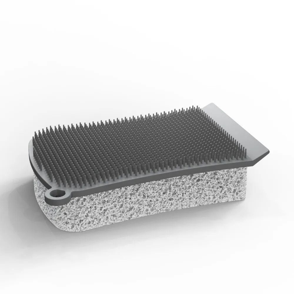 3in1 Silicone Sponge Brush MultiSurface Pot Wiper Scraper HighYield Kitchen Sanitation Interacti 6