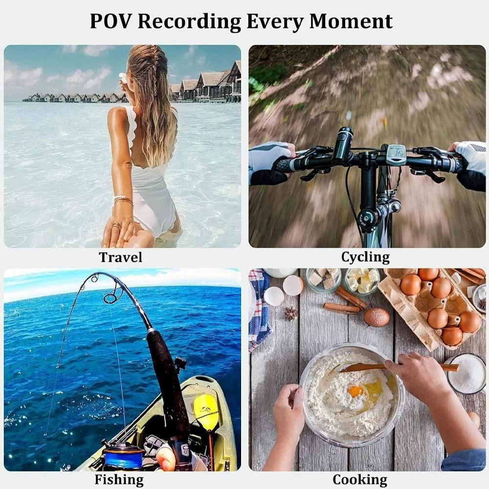 Magnetic Silicone Neck Mount QuickRelease HandsFree Support HighYield FirstPerson Video Interacti 6