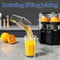DualHead Electric Citrus Juicer HighYield Orange Lemon Squeezer Professional Home Kitchen 2