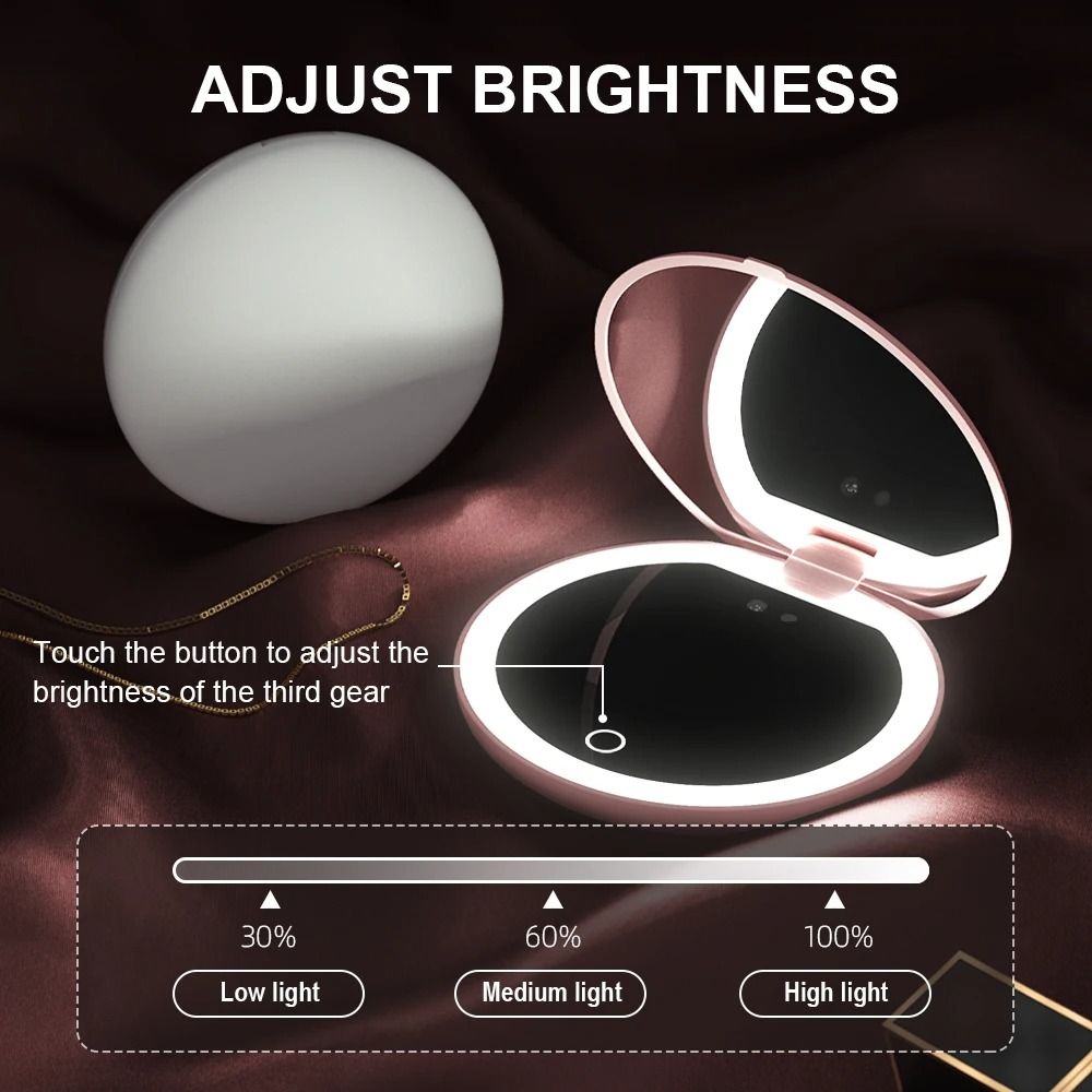 Smart UV Sunscreen Mirror LED Cosmetic Mirror With Sun Protection Detection HighYield Beauty Inte 5