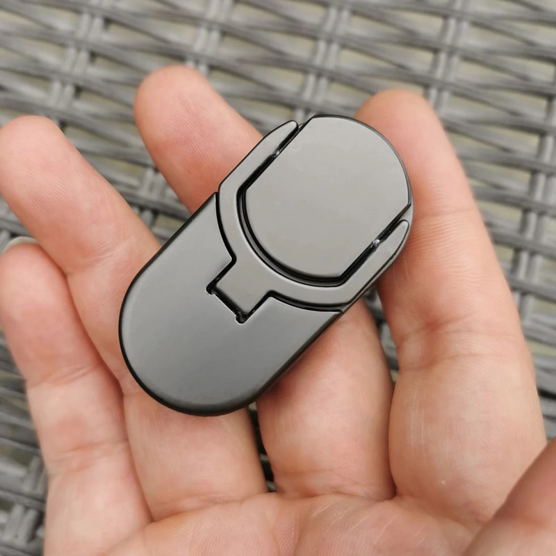 Target Push Fidget Slider Metal Haptic Coin Finger Decompression Tool HighYield Tactical EDC Int 2